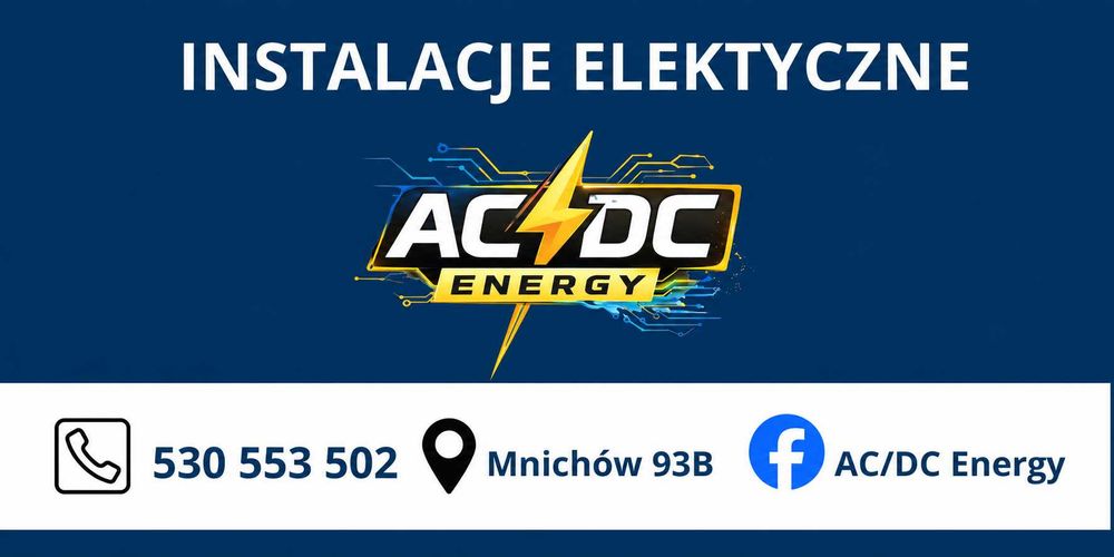 Elektryk | Instalacje elektryczne | AC/DC ENERGY