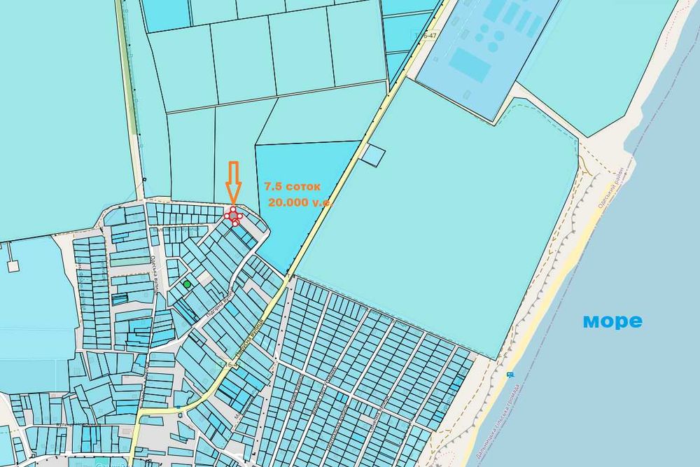 Продам земельну ділянку 7.5 соток в селі Санжійка, вул.Радісна,
