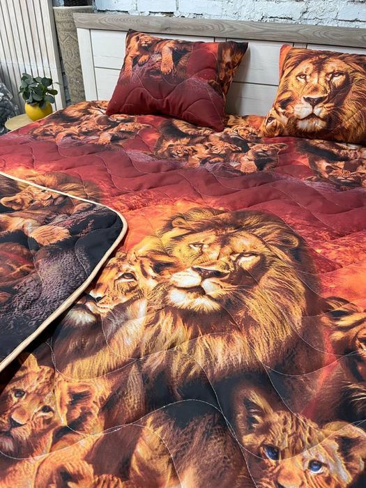 Покривало з 3D принтом ковдра легка можна прати одеяло