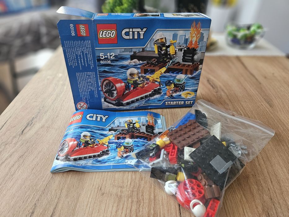 Klocki lego city Strażacy 60106
