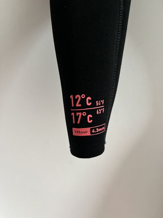 Fato de Surf - Olaian - 4.3mm - Tamanho XS Femenino