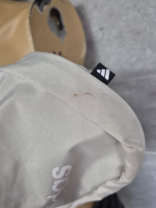 Torebka sportowa na ramię beżowa Adidas