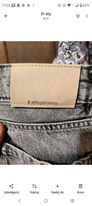 Spodnie damskie Stradivarius