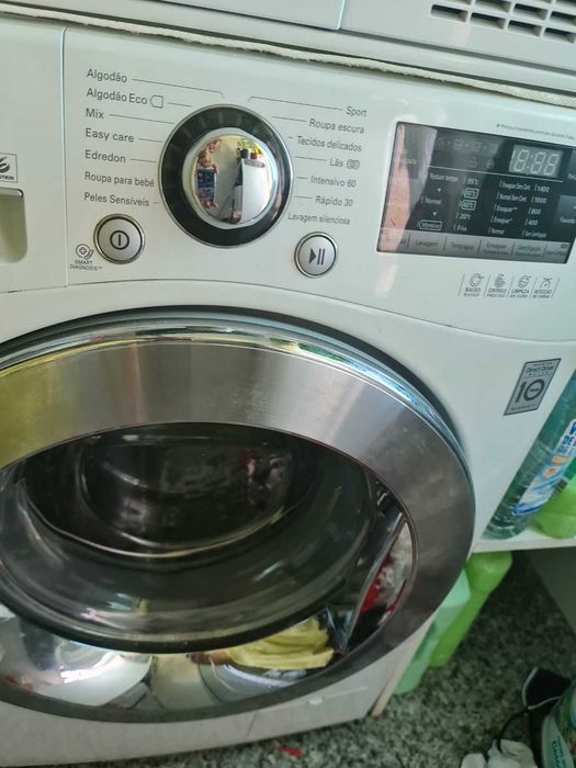 Máquina Lavar LG + Máquina Secar Beko