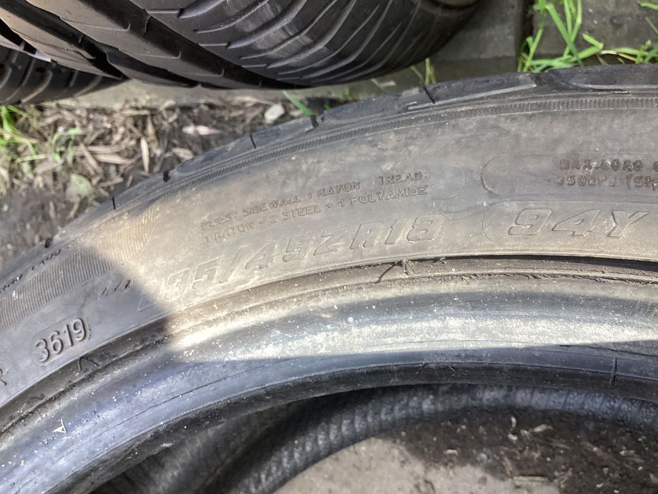 GOODYEAR 235/45r18 2szt opony lato letnie 4mm 2019r