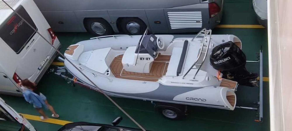 RIB Grand G500 9-os., Suzuki DF115BG - FakturaVat, vinieta naHR, ubezp