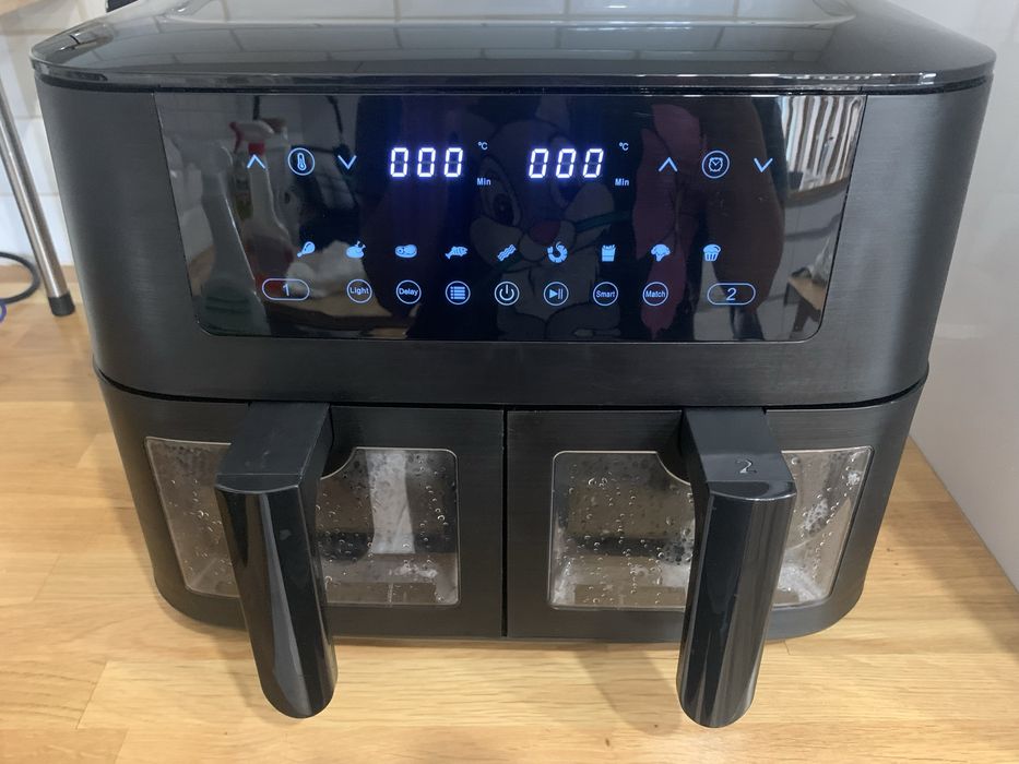Air fryer dupla como nova