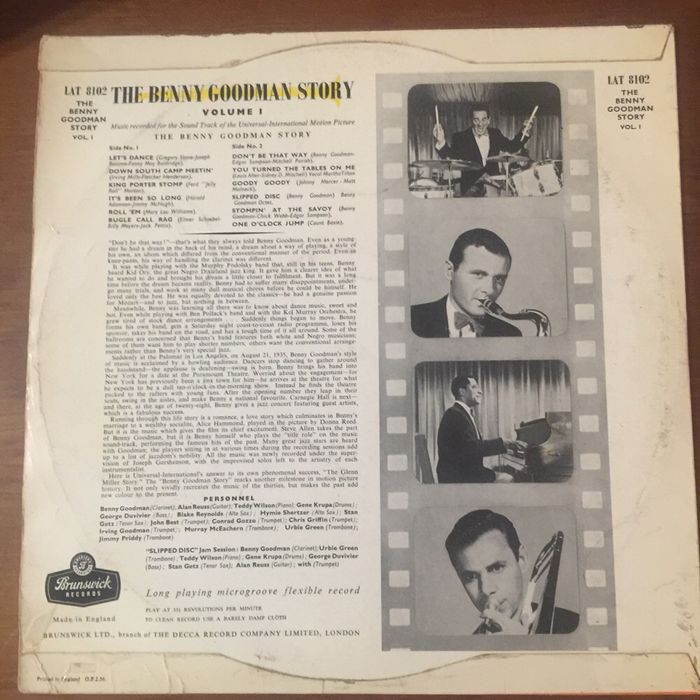 Disco The Benny Goodman Story