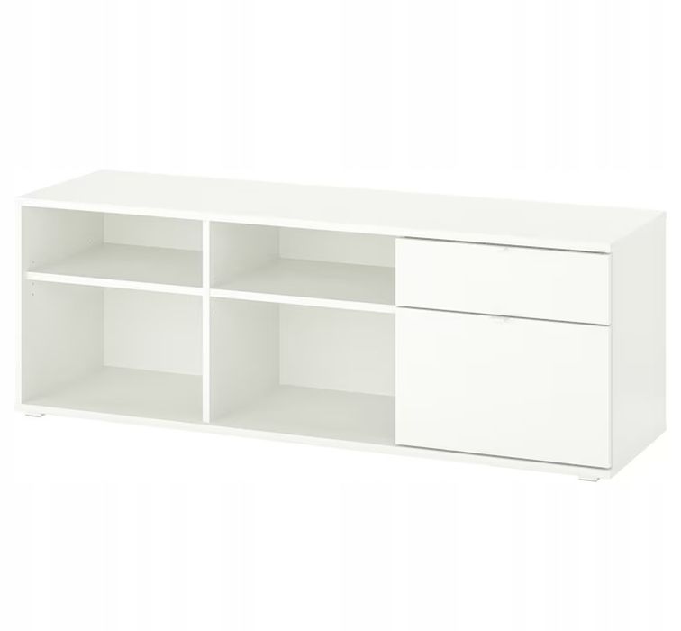IKEA VIHALS Szafka RTV pod TV biała 146x37x50cm