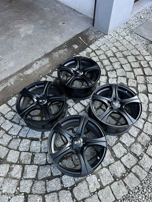 Felgi Aluminiowe 17 Toyota Nissan Renault 5x114.3 ET38 CZARNE