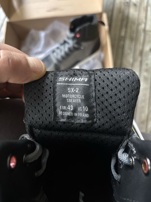 Мотоботи SHIMA SX-2 Grey 43