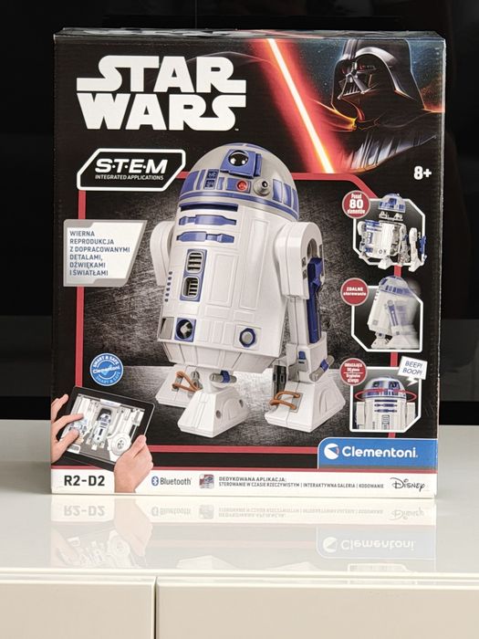 R2D2 zdalnie sterowany robot STAR WARS od Clementoni