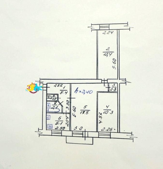 Продам трикімнатну квартиру зуп.Гетьмана Сагайдачного,вул.Європейська.