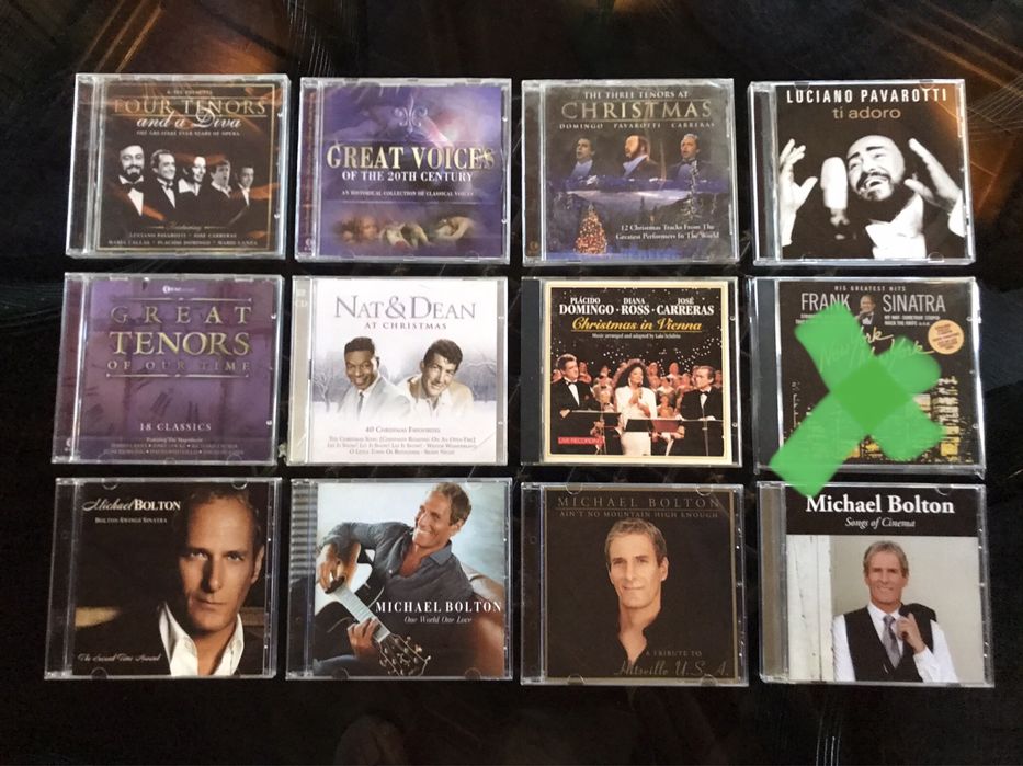 Frank Sinatra Andrea Bocelli Dean Martin   B.B. King Michael Bolton CD