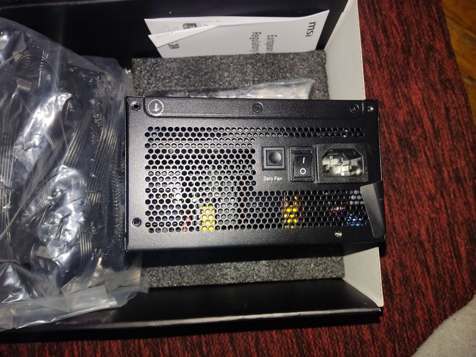 Блок питания MSI MPG A1000G PCIE5 1000W 80+ GOLD