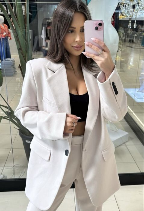 Marynarka holly emo beż , marynarka w jodelke