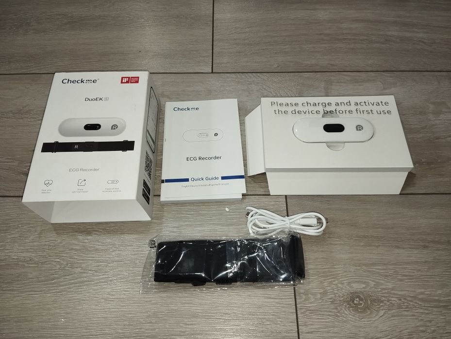Przenośny monitor EKG CheckMe Duoek