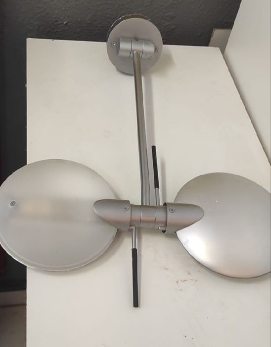 Candeeiro teto suspenso cinzento