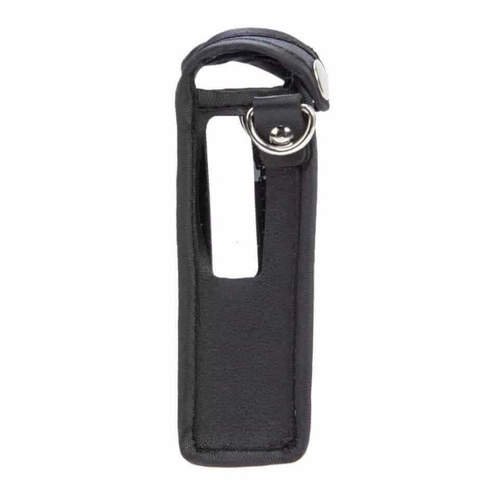 Bolsa portátil de couro macio, para walkie talkie