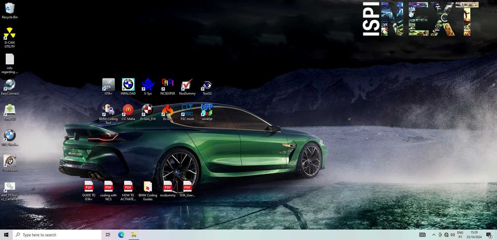 Cabos BMW ISTA+ Esys Inpa Dcan serie E F G i e R