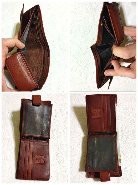 Гаманець шкіряний Cefiro Кошелек кожанный Кошелек из натуральной кожи