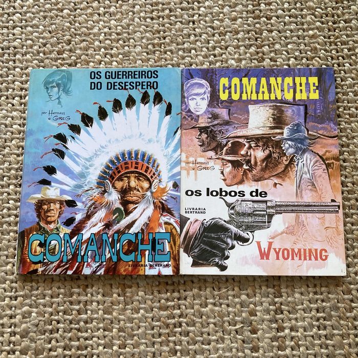 Comanche Hermann & Greg 8 Livros + 2 Revistas