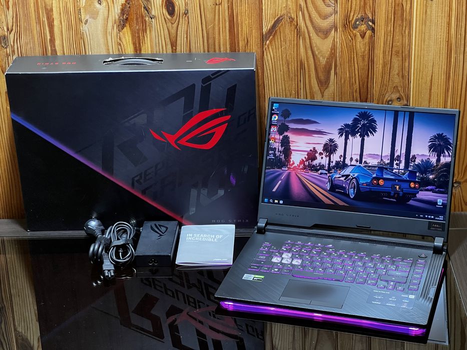 Asus ROG Strix 15, GTX1650ti, I7 10870h, 144hz