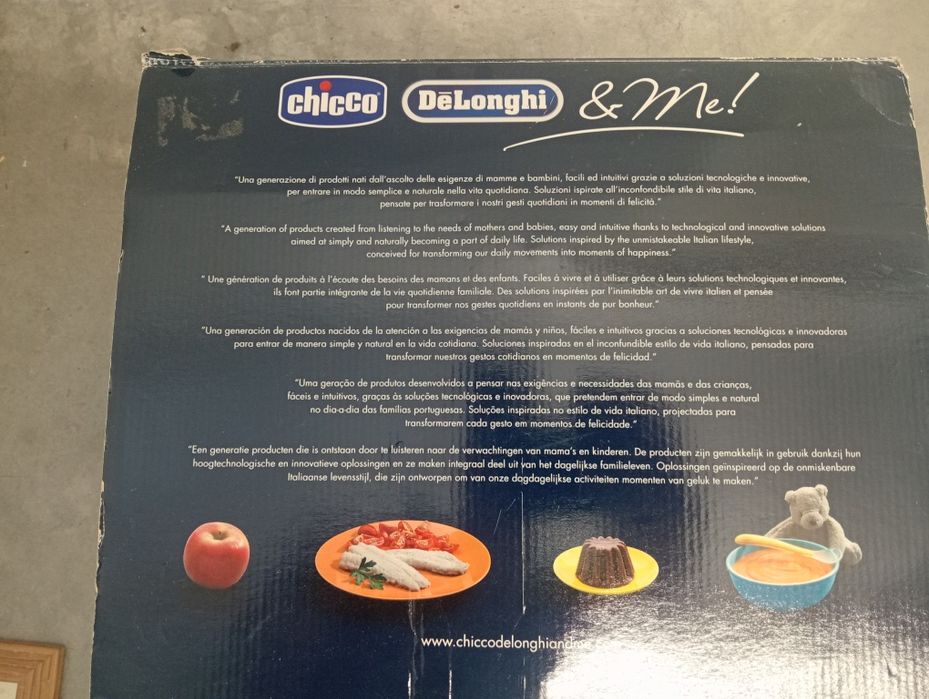 Robot cozinha Baby Meal Chicco Delonghi