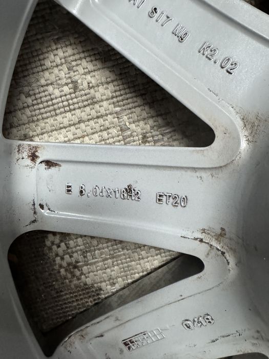 Колеса диски R18 Ауді Ауди Audi Q7 SQ7 4M 255 60 A6 A7 Q5 Touareg