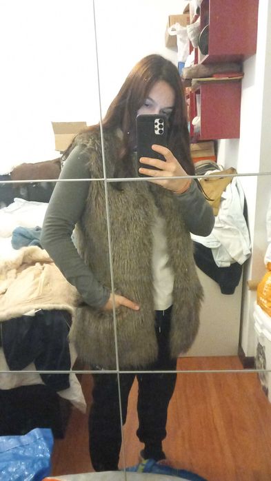 Colete com pêlo sintético, Pepe Jeans-S/M