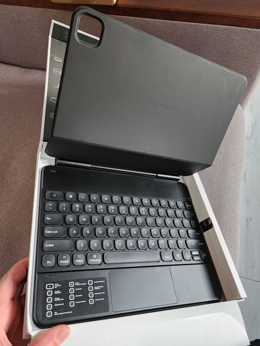 Typecase Edge - iPad Pro 12.9" Keyboard Case with Trackpad (Open Box)