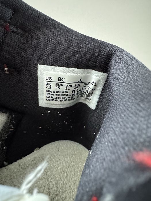 Jordan 1 Chicago lost and found EU 25