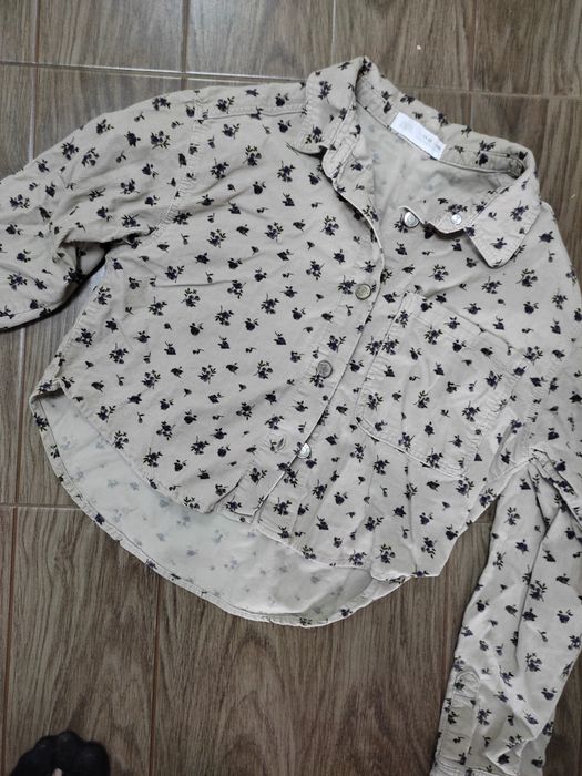 Zara сорочка мікровельвет