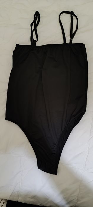 Body preto de lycra. Tamanho S. Como novo