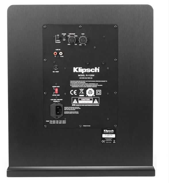 Sub Klipsch R-112SW (p.SPL-120) - Subwoofer  12" - dwie sztuki - ideał