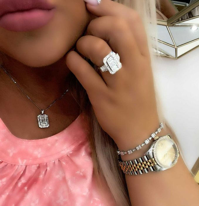 Wisiorek z diamentami naturalnymi Infinity 1.80 CT VVS/F