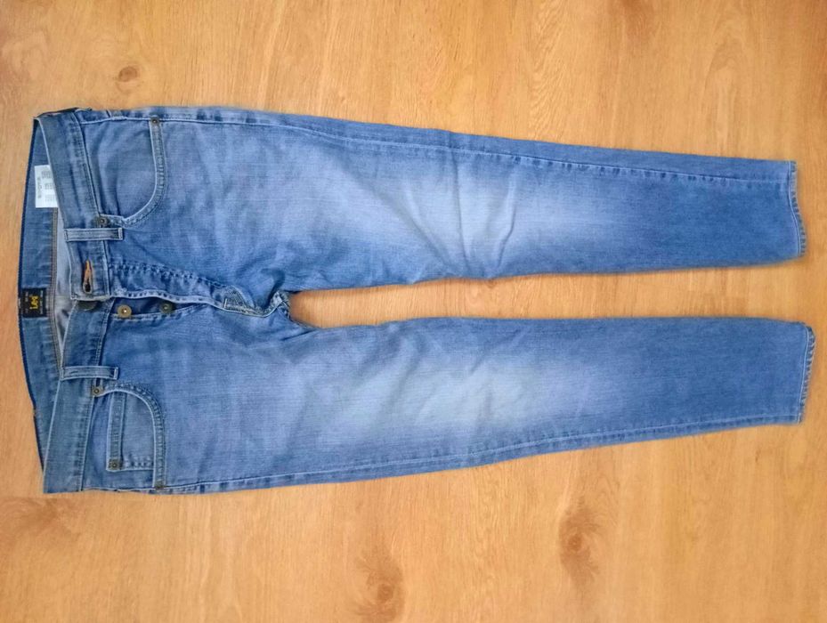 LEE Jeansy spodnie męskie XL 32/32 W32 L32 elastan w32l32 dżinsy