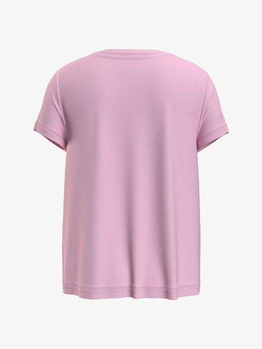 Детская футболка Tommy Hilfiger ХЛ (14/16л) оригинал розовая и белая