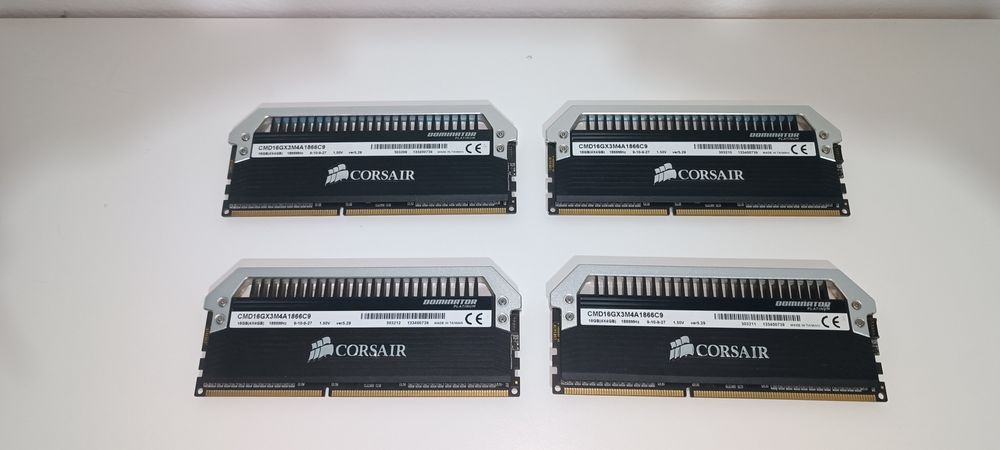 Corsair Dominator Platinum DDR3 16GB  4×4GB 1866MHz