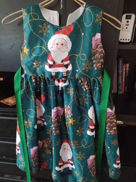 Детское новогоднее платье