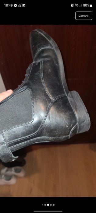 Zimowe buty jeździeckie