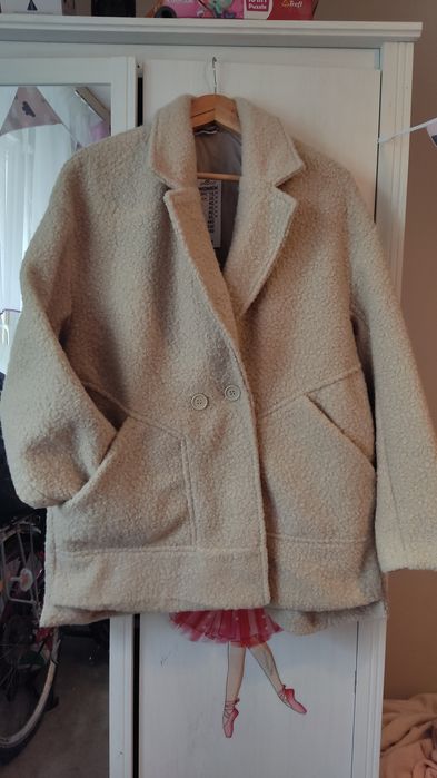 Kurtka płaszcz baranek