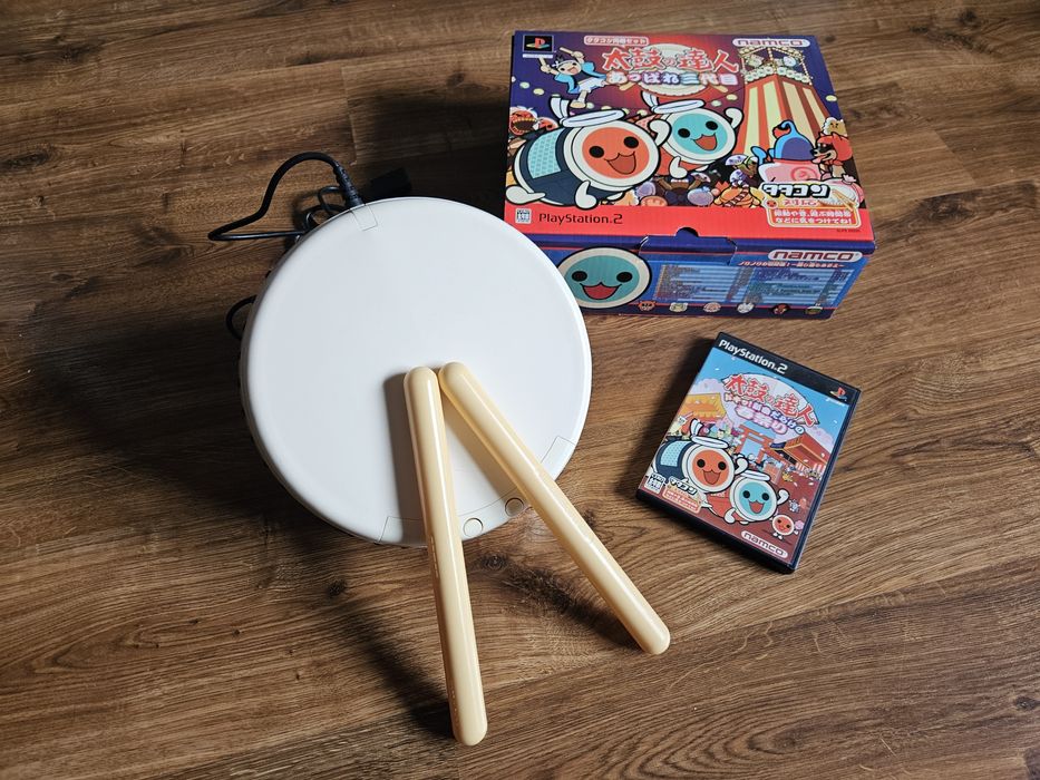 Gra Playstation 2 taiko no tatsujin bębenki ps2 sprawne