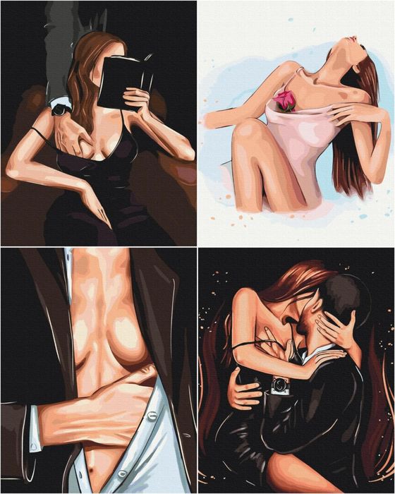 Топ Картина по номерах, малювання по номерах фарбами, набір для творчо