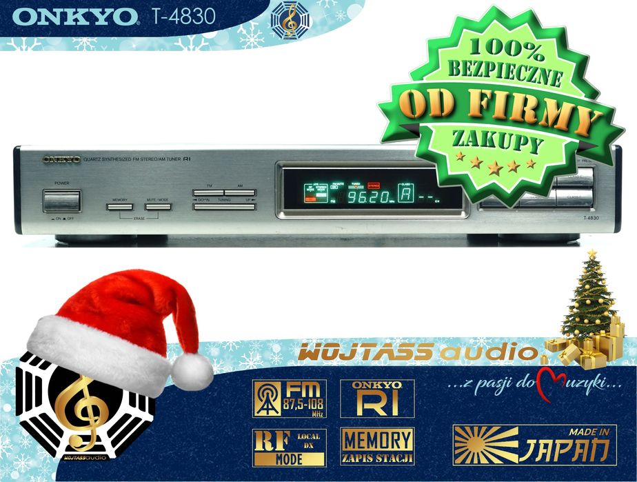 Tuner radiowy ONKYO T-4830 – Precyzyjny Tuner Stereo Hi-Fi