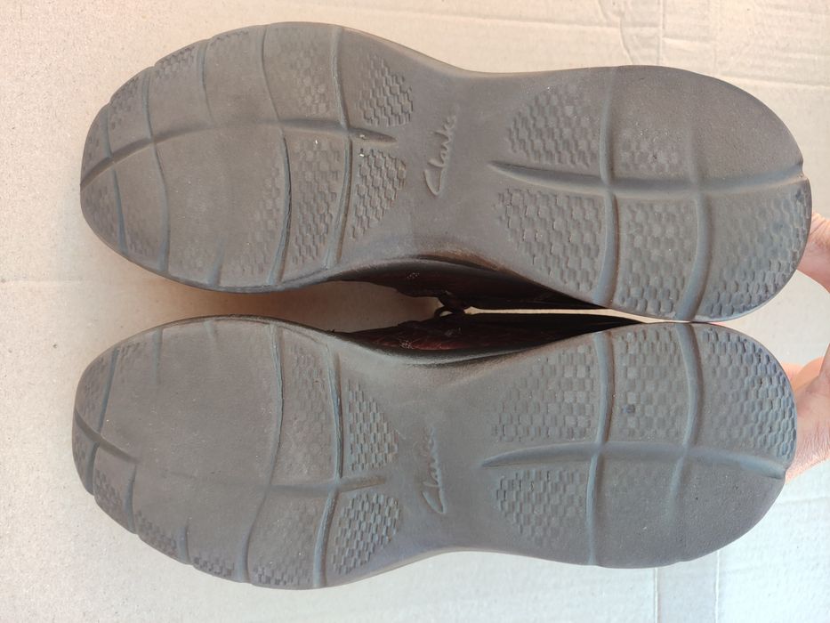 кожаные туфли Clarks 42,5 размер