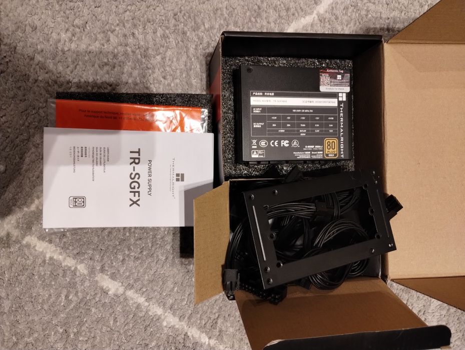 Zasilacz modularny SFX 80 Plus Gold 850W Thermalright TR-SGFX 850