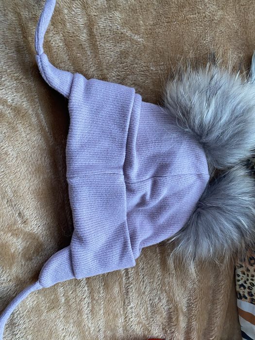 Шапка зимова дівчинка 1-2 роки