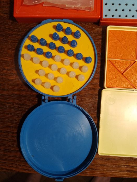 Настольные игры СССР Морской бой-шашки,Йога,головоломка Пифагор,новые