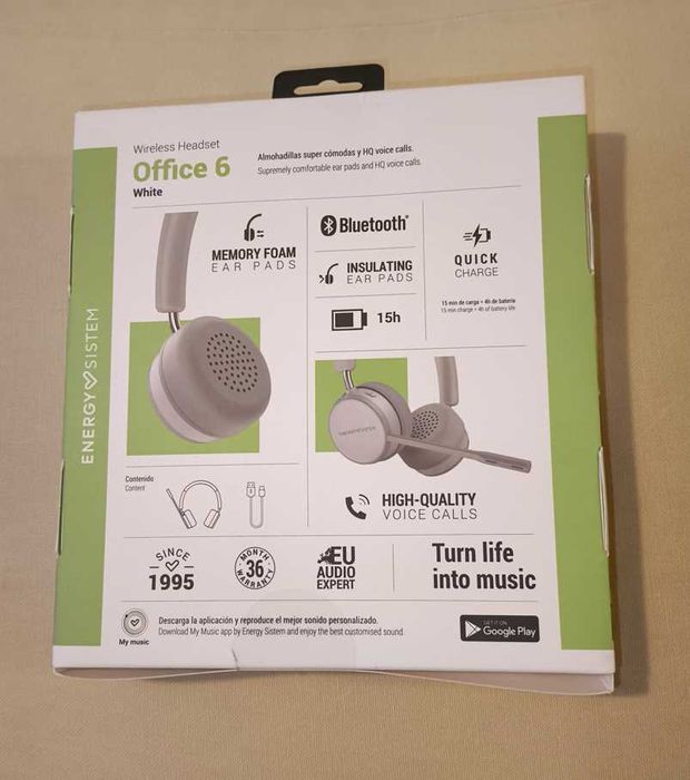 Headset Energy Sistem NOVO!